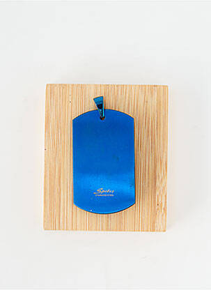 Pendentif matériaux métal bleu TATA GISELE femme