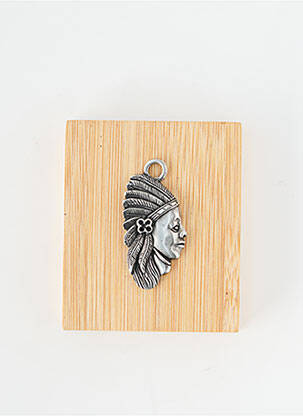 Pendentif matériaux métal argent TATA GISELE femme