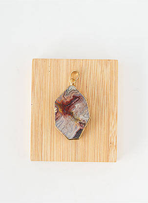 Pendentif ornement pierre or TATA GISELE femme