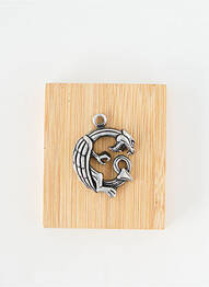Pendentif matériaux métal argent TATA GISELE femme