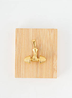 Pendentif matériaux métal or TATA GISELE femme
