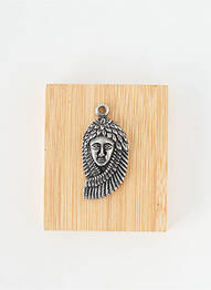 Pendentif matériaux métal argent TATA GISELE femme