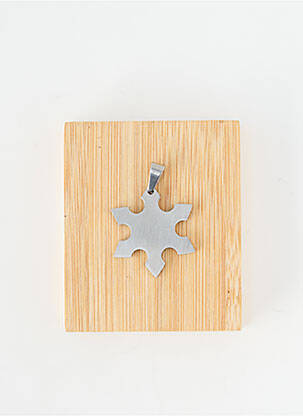 Pendentif matériaux métal argent TATA GISELE femme