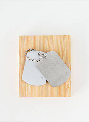 Pendentif matériaux métal argent TATA GISELE femme