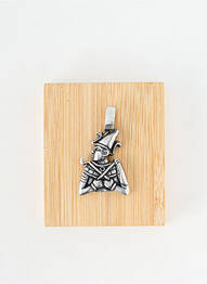 Pendentif matériaux métal argent TATA GISELE femme