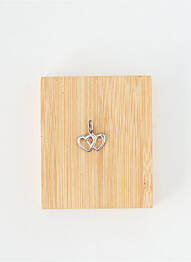 Pendentif matériaux métal argent TATA GISELE femme