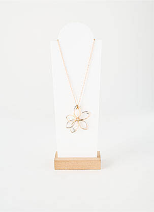Collier matériaux métal or TATA GISELE femme