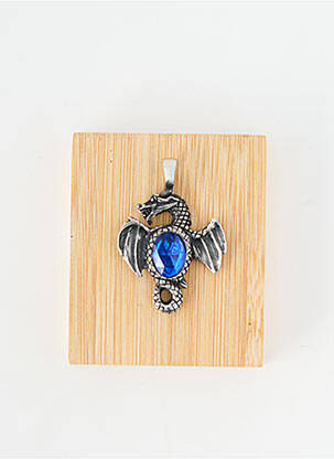 Pendentif matériaux métal bleu TATA GISELE femme