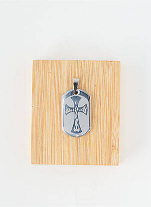 Pendentif matériaux métal argent TATA GISELE femme