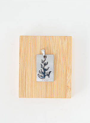 Pendentif matériaux métal argent TATA GISELE femme