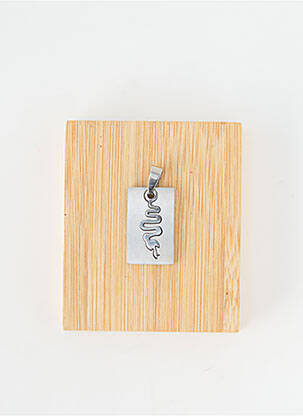 Pendentif matériaux métal argent TATA GISELE femme
