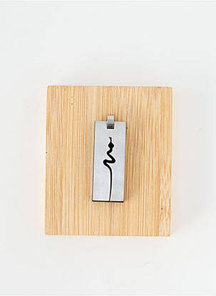 Pendentif matériaux métal argent TATA GISELE femme