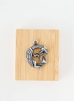 Pendentif matériaux métal argent TATA GISELE femme