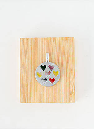 Pendentif matériaux métal argent TATA GISELE femme