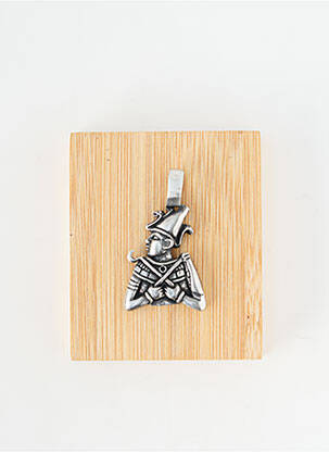Pendentif matériaux métal argent TATA GISELE femme