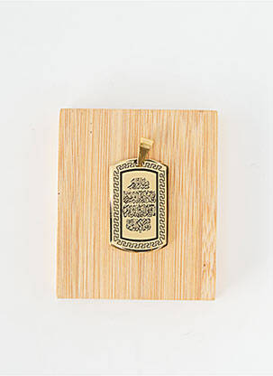 Pendentif matériaux métal or TATA GISELE femme