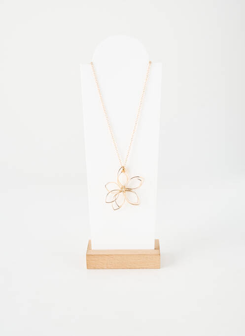 Collier matériaux métal or TATA GISELE femme