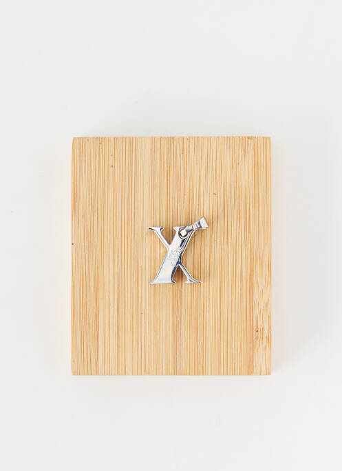 Pendentif matériaux métal argent TATA GISELE femme