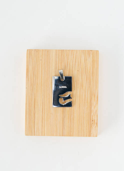 Pendentif matériaux métal argent TATA GISELE femme