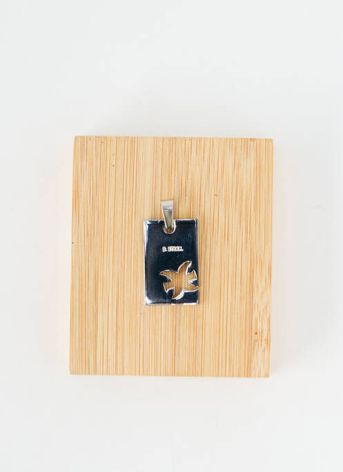 Pendentif matériaux métal argent TATA GISELE femme