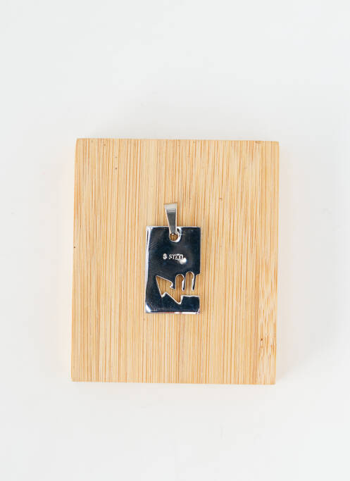 Pendentif matériaux métal argent TATA GISELE femme