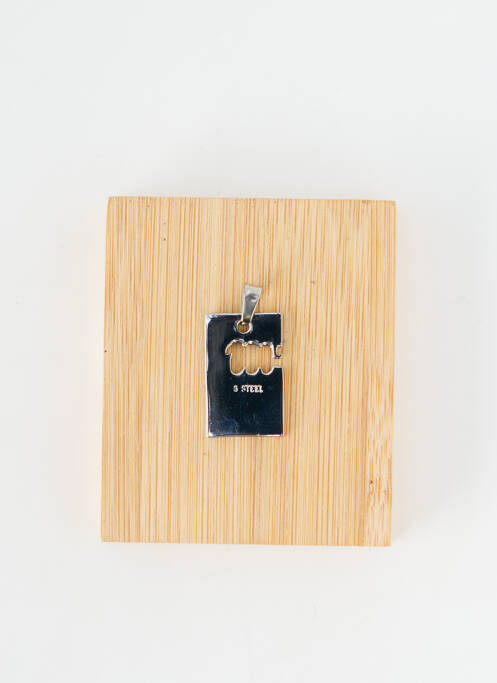 Pendentif matériaux métal argent TATA GISELE femme