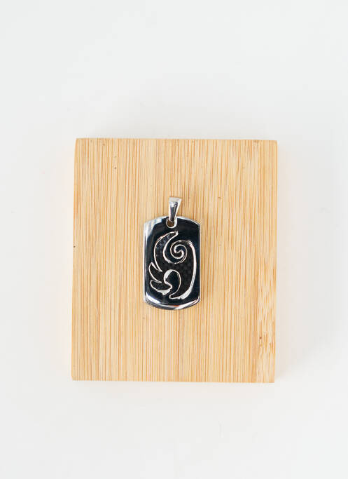 Pendentif matériaux métal argent TATA GISELE femme