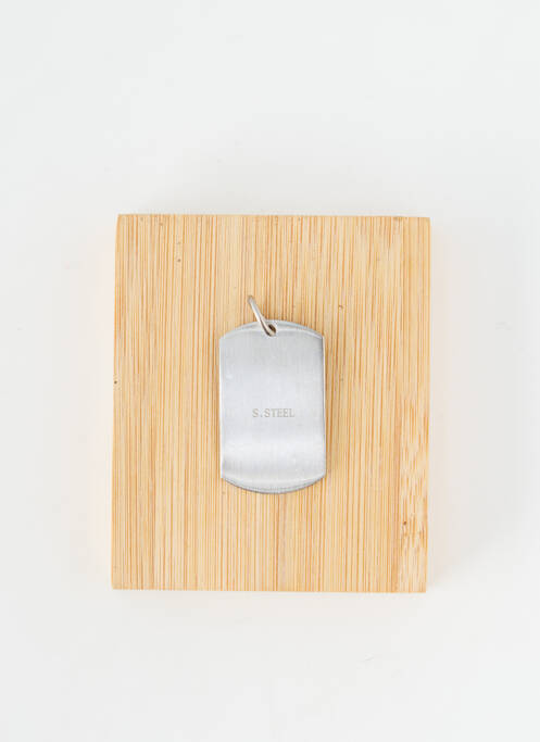 Pendentif matériaux métal argent TATA GISELE femme