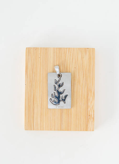 Pendentif matériaux métal argent TATA GISELE femme