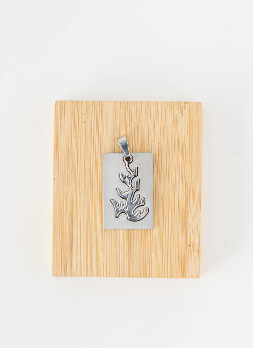 Pendentif matériaux métal argent TATA GISELE femme
