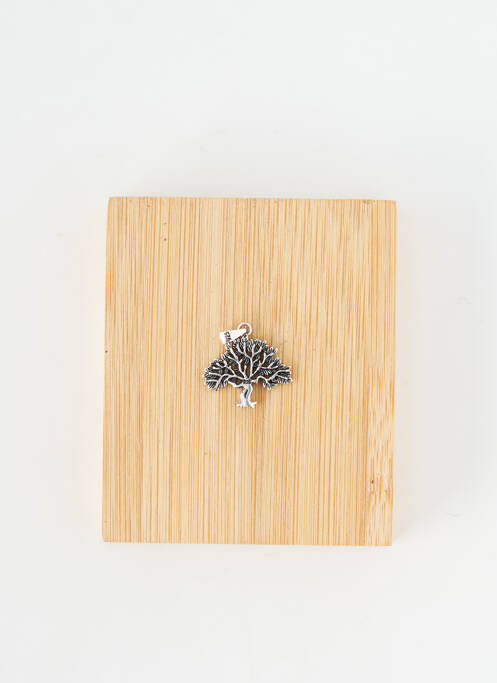 Pendentif matériaux métal argent TATA GISELE femme