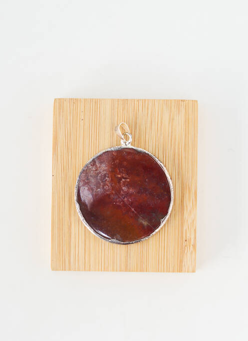 Pendentif ornement pierre argent TATA GISELE femme