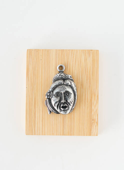 Pendentif matériaux métal argent TATA GISELE femme