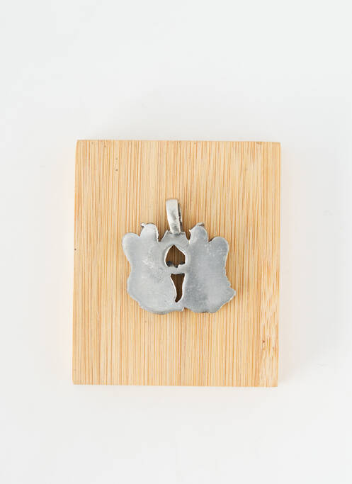 Pendentif matériaux métal argent TATA GISELE femme