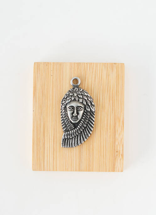 Pendentif matériaux métal argent TATA GISELE femme