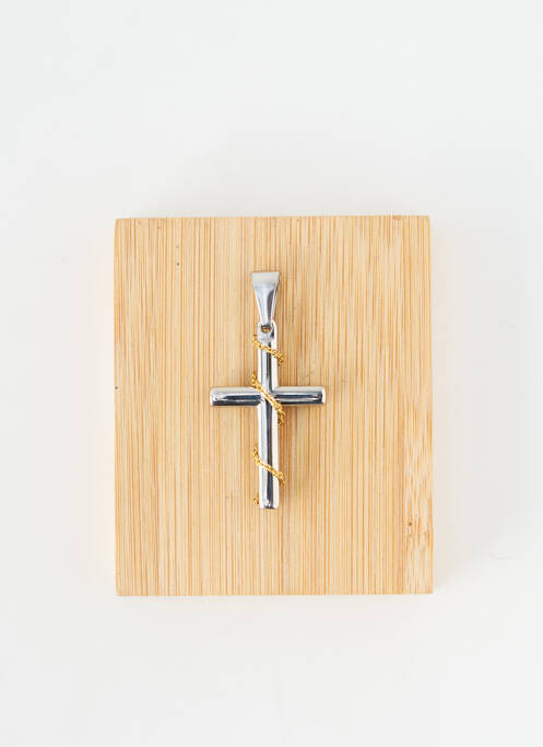 Pendentif matériaux métal argent TATA GISELE femme