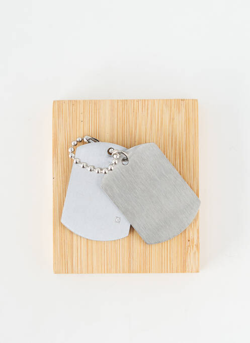 Pendentif matériaux métal argent TATA GISELE femme