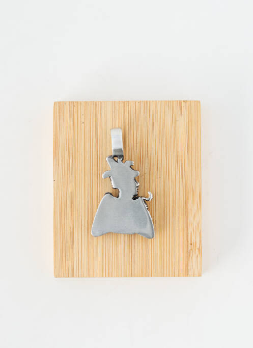 Pendentif matériaux métal argent TATA GISELE femme