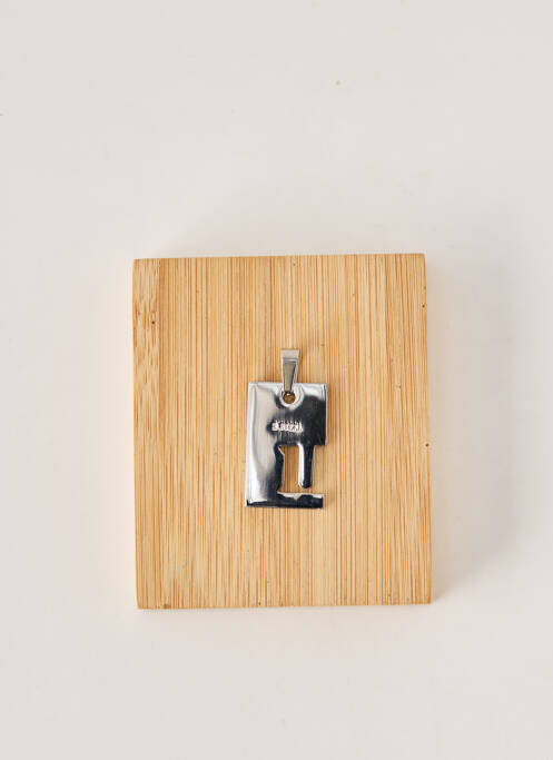 Pendentif matériaux métal argent TATA GISELE femme