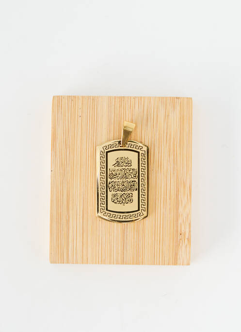 Pendentif matériaux métal or TATA GISELE femme