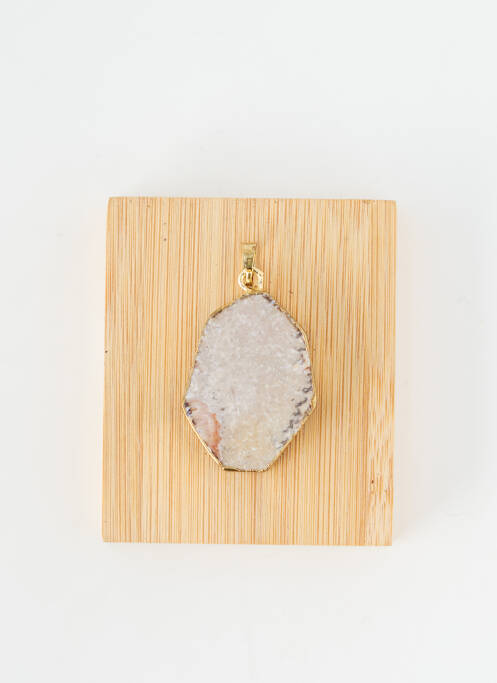 Pendentif ornement pierre or TATA GISELE femme