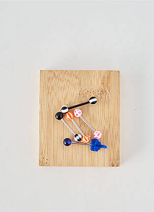 Piercing matériaux métal bleu TATA GISELE femme