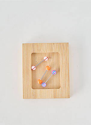 Piercing matériaux métal orange TATA GISELE femme