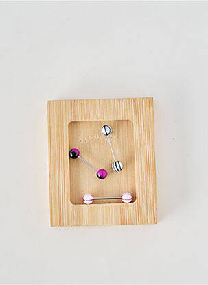 Piercing matériaux métal violet TATA GISELE femme