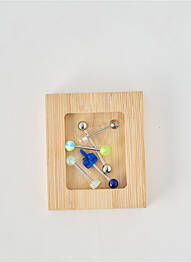 Piercing matériaux métal bleu TATA GISELE femme