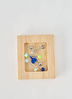 Piercing matériaux métal bleu TATA GISELE femme