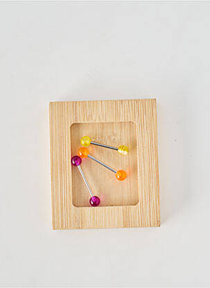 Piercing matériaux métal orange TATA GISELE femme