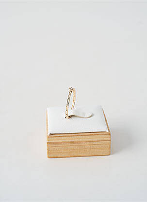 Bague ornement oxyde de zirconium or TATA GISELE femme