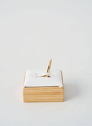 Bague matériaux plaqué or or TATA GISELE femme