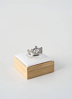 Bague ornement oxyde de zirconium argent TATA GISELE femme